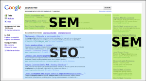 Qué es SEM y qué es SEO en Google