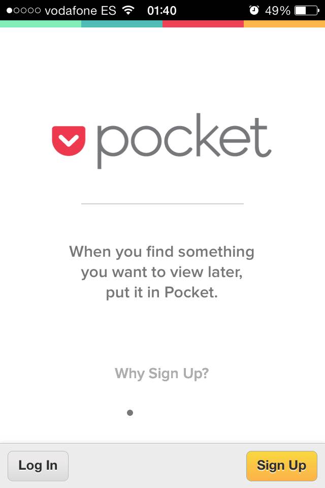 Pocket-registro